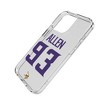 NFL Minnesota Vikings Players Game Tactic Clear Cell Phone Case for Apple iPhone - 2 of 4