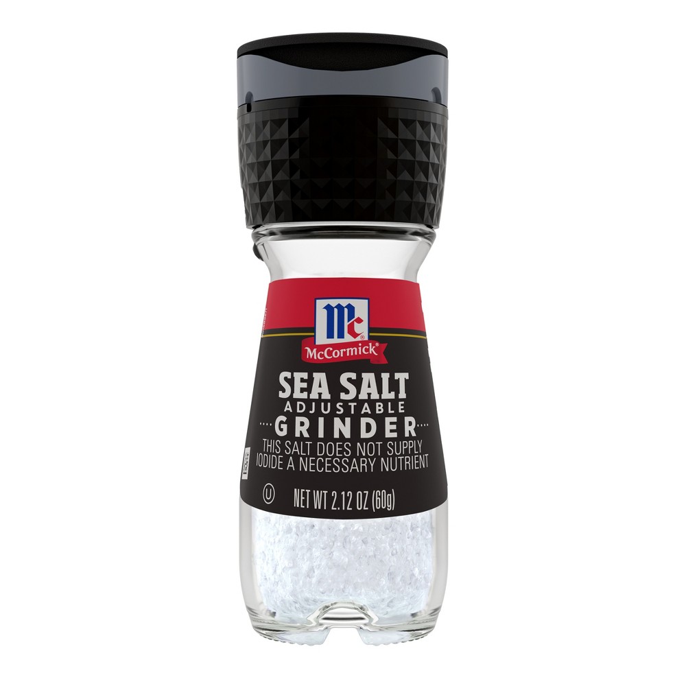 UPC 052100746029 product image for McCormick Sea Salt Grinder - 2.12 oz | upcitemdb.com