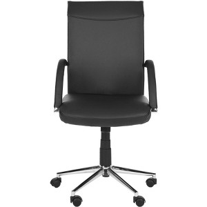 Dejana Desk Chair - Black - Safavieh - 1 of 4
