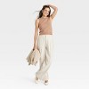 Women's Crewneck Cozy Knit Pullover Sweater Tank - A New Day™ - 3 of 3