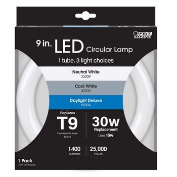Feit Electric T9 4-Pin LED Tube Light Color Changing 30 Watt Equivalence 1 pk