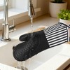 REGALWOVEN Oven Mitts and Pot Holders Sets of 6 Heat Resistant Kitchen Oven Gloves Sets with Non-Slip Silicone for Kitchen - 4 of 4