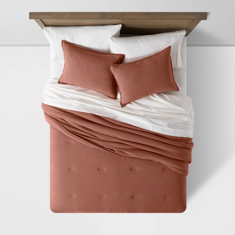 Space Dyed Cotton Linen Comforter & Sham Set - Threshold™, 4 of 8