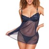 Adore Me Women's Ismelka Babydoll Lingerie - 2 of 4