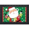 Briarwood Lane Doormat 30x18 Indoor Outdoor Santa Ho Ho Ho Christmas For Christmas Doormat - 2 of 4