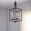 Quorum Lighting 4 - Light Chandelier in  Noir - 2 of 3