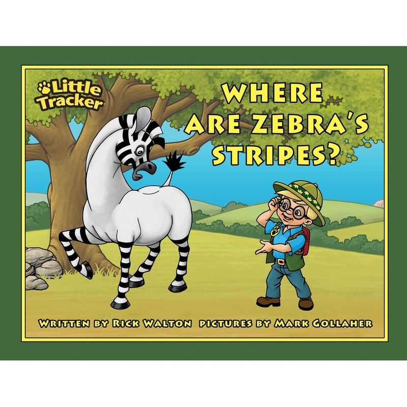 Where are Zebra's Stripes? - (Safari) Large Print by  Rick Walton (Paperback), 1 of 2