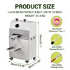 TROPOW Manual Sugar Cane Juicer, Commercial Press with Stainless Steel 3 Rollers, 2.4" Large Inlet,  High Output Juicer Machine - 2 of 4