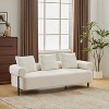 Christopher Knight Home Korinah Modern 3-Seater Boucle Upholstered Sofa with 3 Pillows - 2 of 4