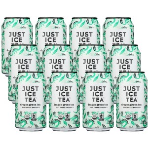 Just Ice Tea Organic Dragon Green Tea  - Case of 12/12 fz - 1 of 4