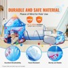 VEVOR 3 in 1 Kids Play Tent with Tunnel for Boys, Girls, Babies and Toddlers, Indoor/Outdoor Pop Up Playhouse with Carrying Bag, Blue - 3 of 4