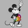 Boy's Disney Mickey Tie Dye Pants Portrait T-Shirt - 2 of 4