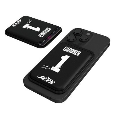 Keyscaper NFL New York Jets Players Game Tactic Black Magnetic Credit Card Wallet