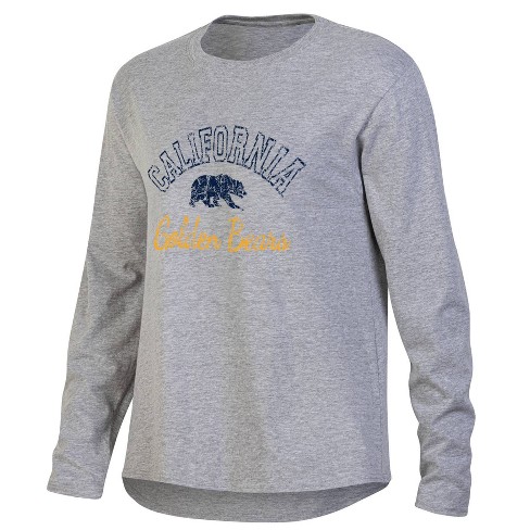 NCAA Cal Golden Bears Women's Gray Long Sleeve T-Shirt - image 1 of 3