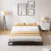 Bed Frame, Heavy Duty Metal Platform Low Bed Frame California King, No Box Spring Needed, Noise Free, Easy Assembly - 3 of 4