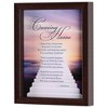 Dicksons FRMWDWAL-810-14 Coming Home At Last No Greater Happiness Walnut Woodgrain 11 x 9 Wood And Glass Shadow Box Style Tabletop Or Wall Framed Art - 2 of 3