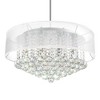 CWI Lighting Radiant 12 Light Drum Shade Chandelier With Chrome Finish - 4 of 4