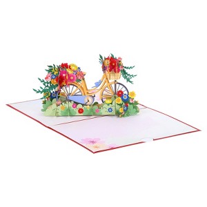 Unique Bargains 3D Handcrafted Pop-out Funny Birthday Card with Envelope - 1 of 4