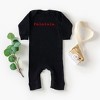 The Juniper Shop Fa La La Puff Print Baby Romper - 2 of 3