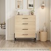 4 Dresser for Bedroom, 38.6" Tall Dresser, Tall Drawer with Storage Freestanding,for Living Room, Bedroom, Entryway - 3 of 4