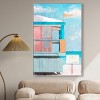 Art Remedy Italian Lifeguard House Beach Life Inspired Wall Art Framed - 2 of 4