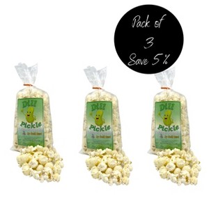 Gold Dust Kettle Corn 2 oz Dill Pickle Popcorn - Pack of 3 - 1 of 4