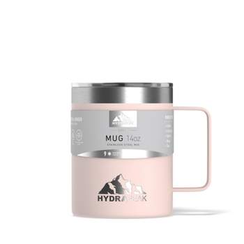 Hydrapeak 14oz Stainelss Steel Coffee Mug With Handle and Lid