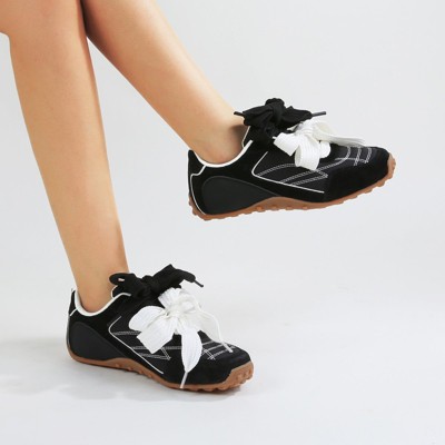 Женские кроссовки BERNESS Women's Lacey Dual Bows Trail Sneakers Leopard 7 — фото 3