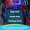 Joyfy Mini Indoor Basketball Hoop for Kids Age 3+, Light Up Door Room Basketball Hoops with Scoreboard & 4 Balls, Sport Game Set Gift for Boys - 4 of 4