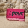 Candice Boho Pouf Ivory - Christopher Knight Home: Tufted, No Assembly, Wool & Cotton - 4 of 4