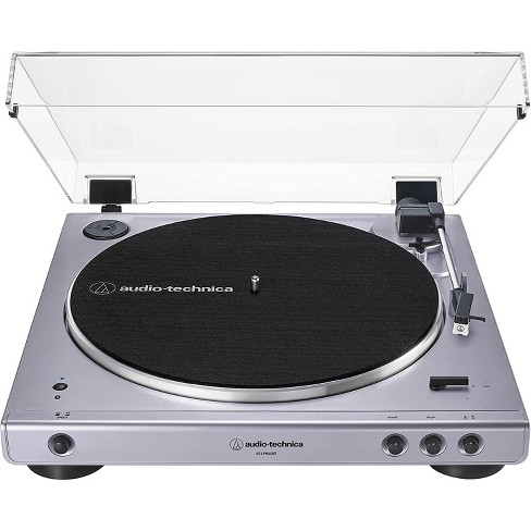 Audio-Technica AT-LP60XBT Fully Automatic Bluetooth Belt-Drive Stereo  Turntable, Lilac (Limited Edition)