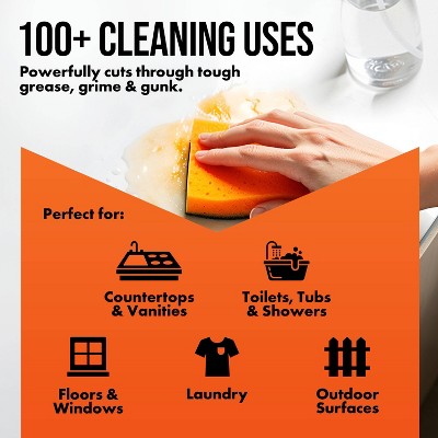 HARRIS 30% Vinegar All-Purpose Cleaners - Citrus - 32 fl oz
