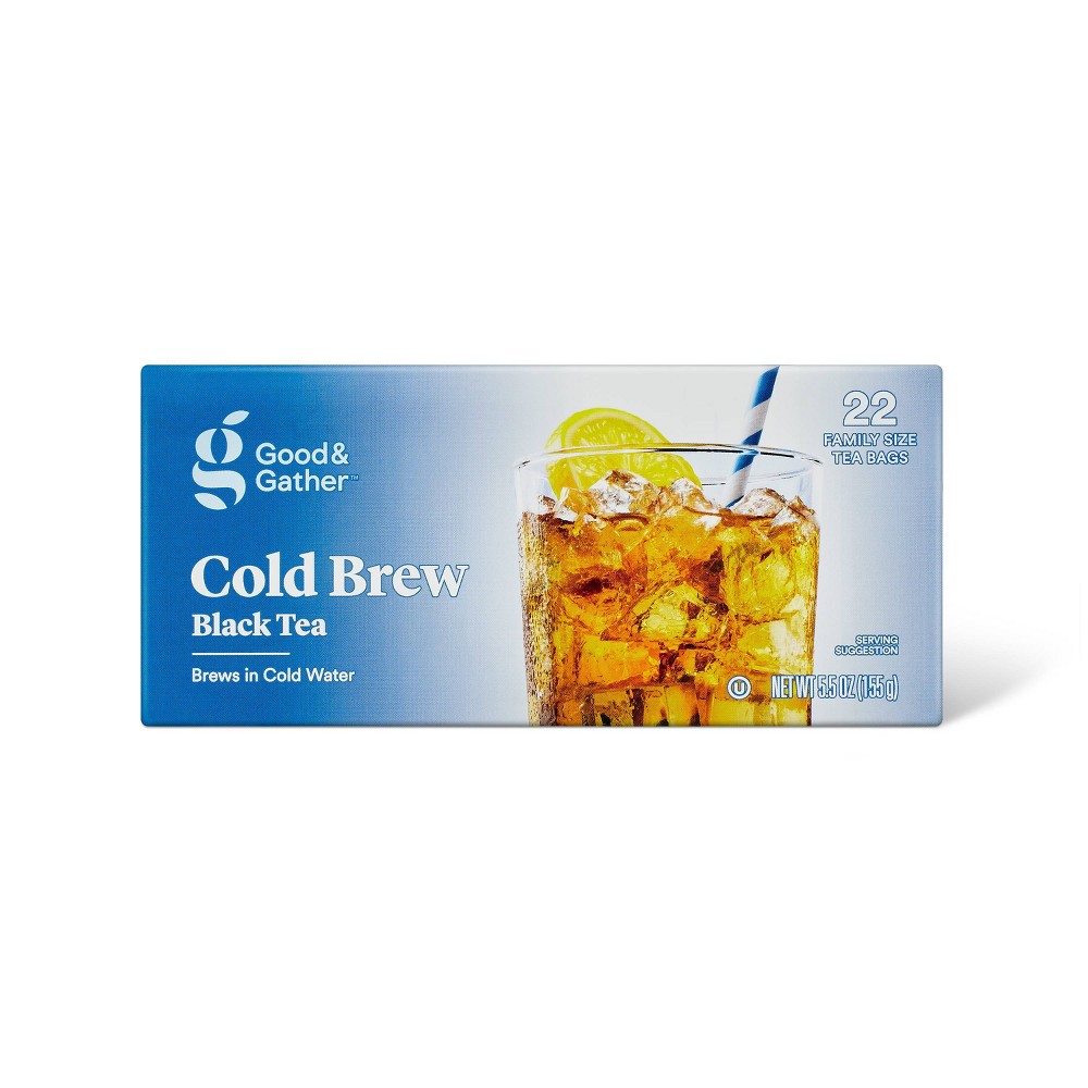 Cold Brew Tea Bags - 22ct/0.25oz - Good & Gather