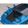 Lamborghini Diablo SE30 Blu Sirena Blue Metallic 1/18 Model Car by Autoart - 3 of 4