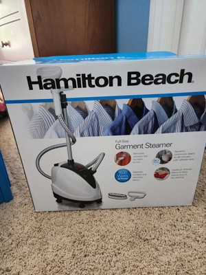Hamilton Beach Red Handheld Fabric Steamer in the Fabric Steamers  department at