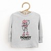 Howdyween Skeleton - Kids Toddler Long Sleeve Tee and Kids Youth Long Sleeve Tee - 2 of 3