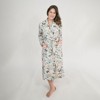 Of an Origin Organic Cotton Stretch Women's Lounge Robe in Botanical Floral Print - 4 of 4