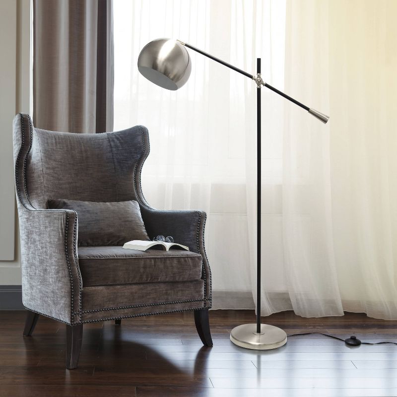 Swivel Floor Lamp with Inner Dome Shade - Lalia Home, 5 of 10