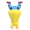 Syemin Inflatable Holiday Decorations Christmas Inflatable Clown Costume Christmas Party Clown Blow-up Costume Christmas Decor, Yellow, 30"*30"*70" - 3 of 4