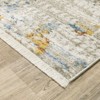 Oriental Weavers Bauer 005E2 Beige/ Multi Indoor Area Rug - 2'3" x 7'6" - 2 of 4
