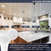 Luxrite BR40 LED Flood Light Bulb, 12W=90W Equivalent, 5CCT 2700K-5000K, Dimmable, 1080 Lumens, UL Listed, E26 Medium Base 6 Pack - 2 of 4
