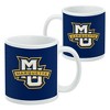 Marquette University Primary Logo Ceramic Coffee Mug, Novelty Gift Mugs for Coffee, Tea and Hot Drinks, 11oz, White - 2 of 4