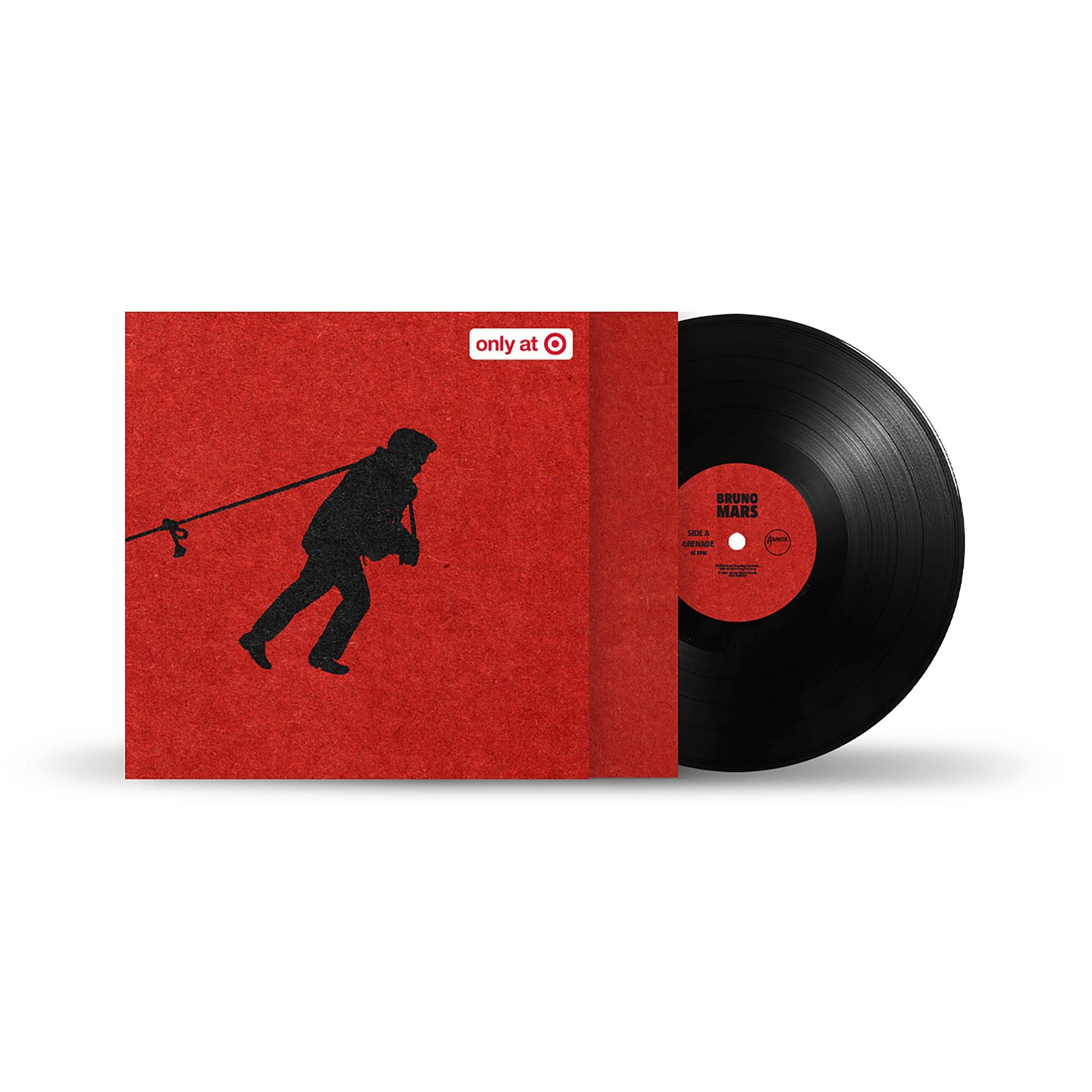 Bruno Mars Tiny Vinyl Edition - Grenade/Talking To The Moon (Target Exclusive, vinyl 4 inch)