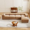Modular Sectional Sofa with Storage, Cylindrical Backrest and Armrests Deep Comfortable Seating,Durable and Supportive for Living Room - 2 of 4