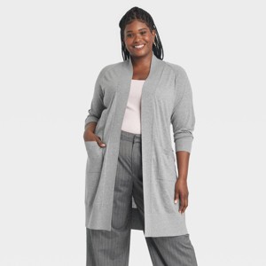 Women's Duster Cardigan - A New Day™ - 1 of 3