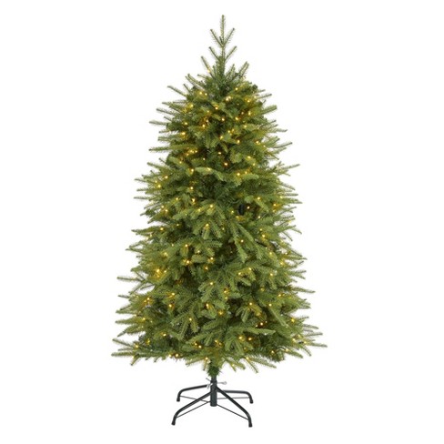 Nearly Natural 5' Pre-lit Led Vancouver Fir Artificial Christmas Tree ...