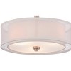 Minka Lavery Minka Parsons Studio 15" Double Shade Semi Flush Mount Ceiling Light - 2 of 3