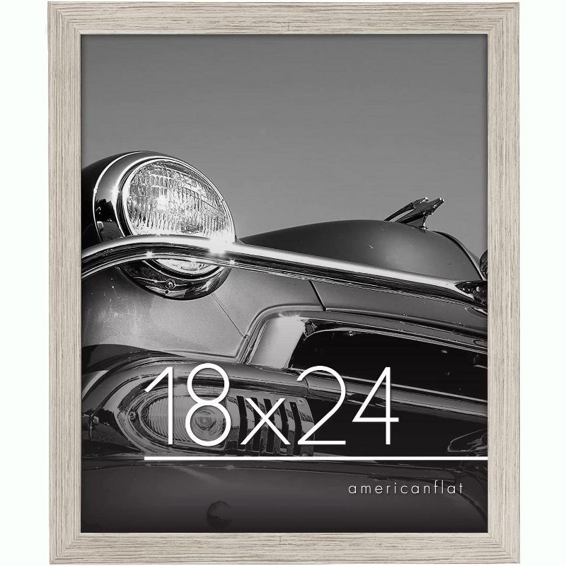 Americanflat Poster Frame with Polished Plexiglass - Hanging Hardware Included, 1 of 9