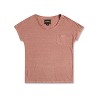 Women's Linen Stripe Pocket Tee - ON THIS DAY - 4 of 4
