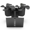 iMountek "Heat Powered Wood Stove Fan with Dual Motor & Magnetic Thermometer for Wood Burning Fireplace"Black - 4 of 4